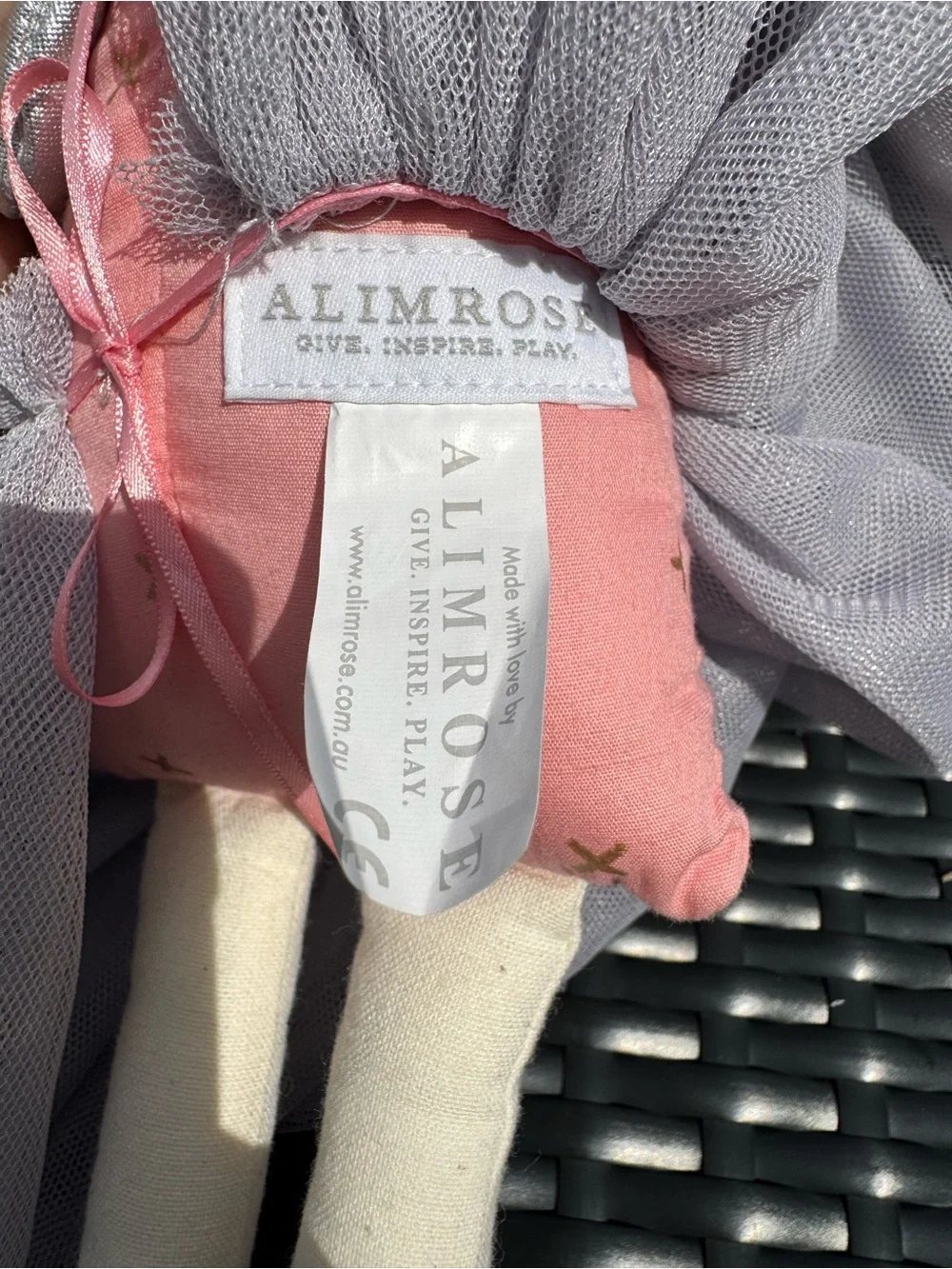 Alimrose Angel Bunny Doll